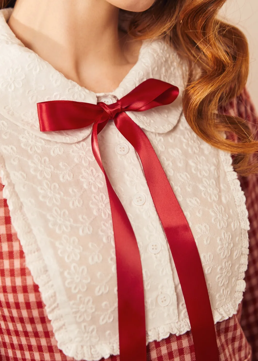 Vintage Vision Tie-Neck Dress Rose Glimmer