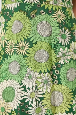 Viva Floral Midi Wrap Dress Online