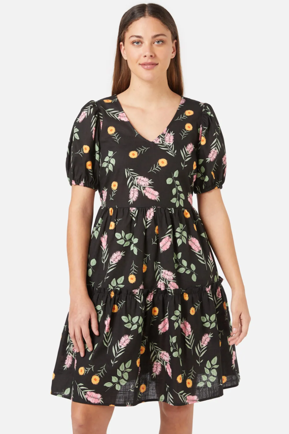 Wild Flower Mini Dress Clearance