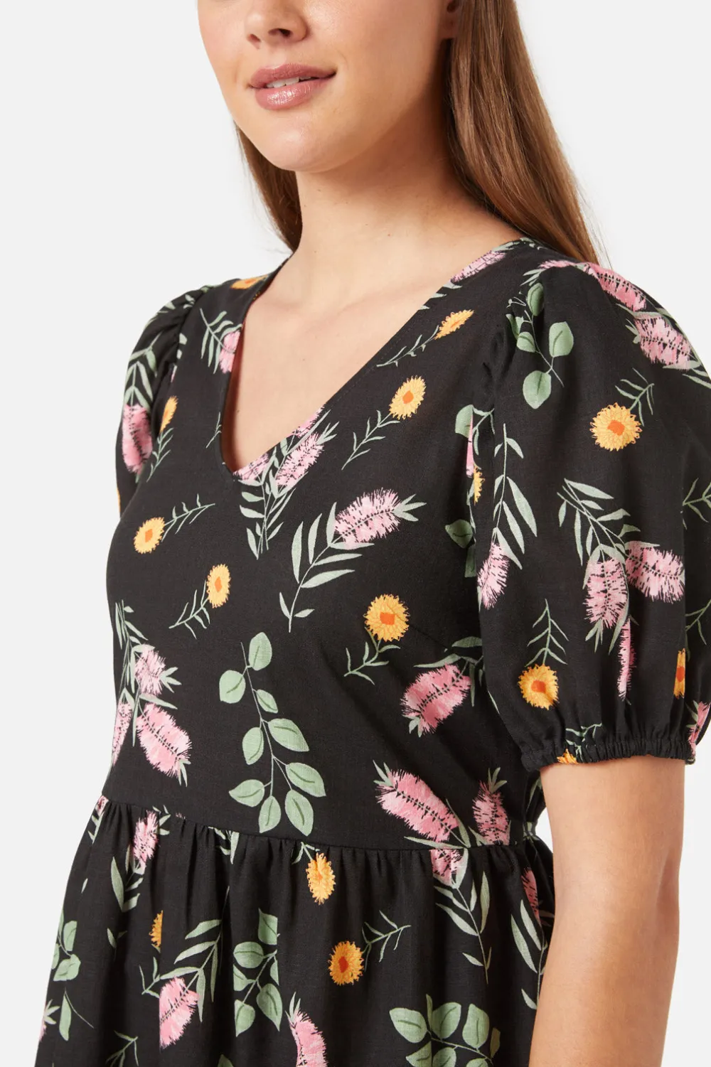 Wild Flower Mini Dress Clearance