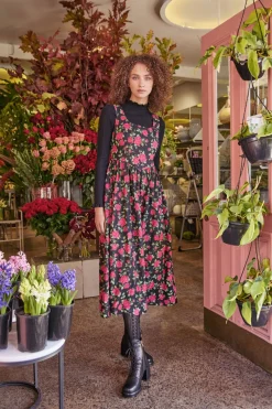 Winter Rose Midi Dress Discount